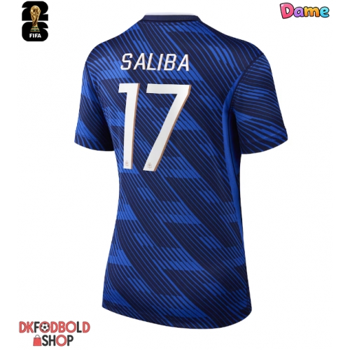 Frankrig William Saliba #17 Hjemmebanetrøje Dame VM 2026 Kort ærmer
